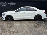 Used Mercedes CLA220 AMG line 2017 White Sedan