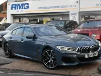 Begagnad BMW 840 Comfort Edition 340 HK (250 kW) 2019 Blå Sportkupé