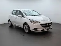 Used Vauxhall Corsa 90 HP (66 kW) 2017 White Hatchback