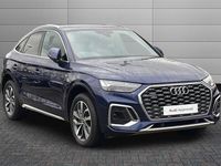 Used Audi Q5 S-Line 204 HP (150 kW) 2023 Navarra blue SUV