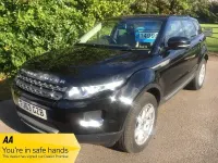 Used Land Rover Range Rover evoque Pure 190 HP (139 kW) 2013 Black SUV