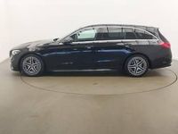 Used Mercedes C200 AMG line 204 HP (150 kW) 2022 Black Estate