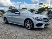 Used Mercedes C250 AMG line 201 HP (147 kW) 2015 Silver Estate