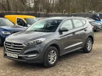Używany Hyundai Tucson 116 KM (85 kW) 2018 Szary SUV
