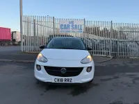 Used Vauxhall Adam 2018 White Hatchback