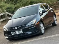 Used Vauxhall Astra Business Edition 105 HP (77 kW) 2020 Black Hatchback
