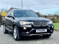 Begagnad BMW X3 xLine 190 HK (139 kW) 2014 Svart SUV