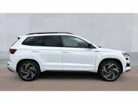 Used Skoda Karoq SportLine 190 HP (139 kW) 2023 Moon white SUV