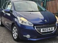 Used Peugeot 208 Active 82 HP (60 kW) 2013 Blue Hatchback