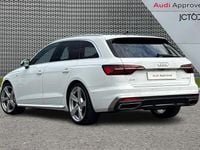 Used Audi A4 S-Line 200 HP (147 kW) 2023 White Estate