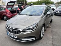 Used Vauxhall Astra Design Edition 125 HP (91 kW) 2016 Grey Hatchback