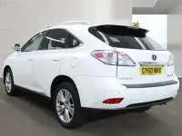 Used Lexus RX450h 2010 White SUV