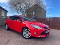 Used Ford Focus Zetec 2014 Red Hatchback