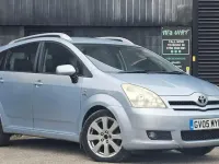Used Toyota Corolla Verso 116 HP (85 kW) 2005 Blue MPV