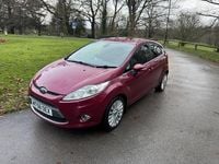 Used Ford Fiesta Titanium 2009 Red Hatchback
