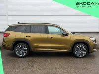 Used Skoda Kodiaq SportLine 150 HP (110 kW) 2025 Bronx gold metallic SUV