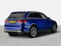 Used Mercedes GLC220 AMG line 194 HP (142 kW) 2020 Blue SUV
