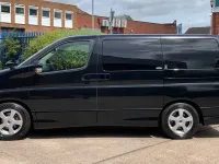 Used Nissan Elgrand 2008 Black MPV