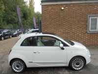 Used Fiat 500 Lounge 69 HP (50 kW) 2015 White Hatchback