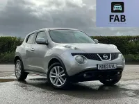 Used Nissan Juke Acenta 110 HP (80 kW) 2013 Silver SUV
