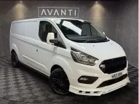 Used Ford Transit Custom Limited 130 HP (95 kW) 2021 White Van