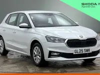 Used Skoda Fabia SE 94 HP (69 kW) 2025 Moon white metallic Hatchback