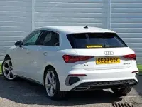 Used Audi A3 S-Line 110 HP (80 kW) 2023 White Sedan