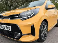 Used Kia Picanto GT-Line 101 HP (74 kW) 2022 Yellow Hatchback