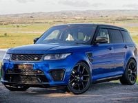 Used Land Rover Range Rover Sport SVR 550 HP (404 kW) 2017 Blue SUV