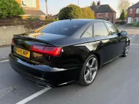 Used Audi A6 Black Edition 190 HP (139 kW) 2015 Black Sedan
