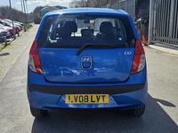 Usado Hyundai i10 Comfort 66 HP (48 kW) 2008 Azul Citadino