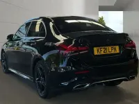 Used Mercedes A180 AMG line 2021 Black Sedan
