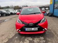 Used Toyota Aygo x-press 69 HP (50 kW) 2015 Red Hatchback