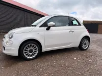 Used Fiat 500 Pop Star 69 HP (50 kW) 2016 White Hatchback