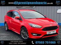 Used Ford Focus ST-Line 140 HP (102 kW) 2017 Red Estate