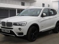 Used BMW X3 xLine 190 HP (139 kW) 2016 White SUV