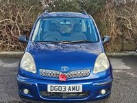 Used Toyota Yaris Verso 2003 Blue MPV