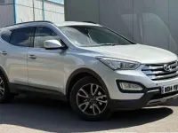 Used Hyundai Santa Fe Premium 197 HP (144 kW) 2014 Silver SUV