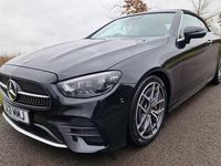 Used Mercedes E300 AMG Line Premium 241 HP (177 kW) 2021 Black Cabriolet