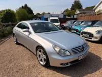 Used Mercedes CLS320 221 HP (162 kW) 2008 Silver Coupe
