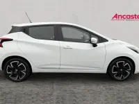 Second-hand Nissan Micra Acenta 91 CP (66 kW) 2022 Alb Hatchback