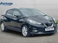 Used Nissan Micra Acenta 99 HP (72 kW) 2020 Black Hatchback