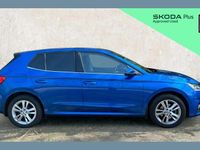 Used Skoda Fabia SE L 113 HP (83 kW) 2024 Blue Hatchback
