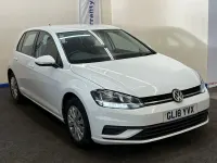 Używany VW Golf VII S 125 KM (91 kW) 2018 Biały Hatchback