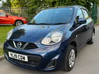 Used Nissan Micra Acenta 2019 Blue Hatchback