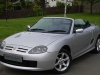 Used MG TF 135 HP (99 kW) 2002 Silver Cabriolet