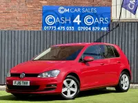 Used VW Golf VII Match 2015 Red Hatchback