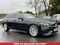 Used Mercedes C200 AMG Line Premium 224 HP (164 kW) 2022 Black Estate