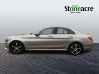 Used Mercedes C200 180 HP (132 kW) 2019 Silver Sedan