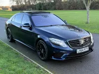 Käytetty Mercedes S63L AMG 800 HP (588 kW) 2014 Sininen Sedan